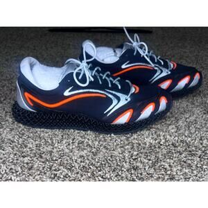 Adidas Y-3 Runner 4D black & solar orange size 9 FU9208